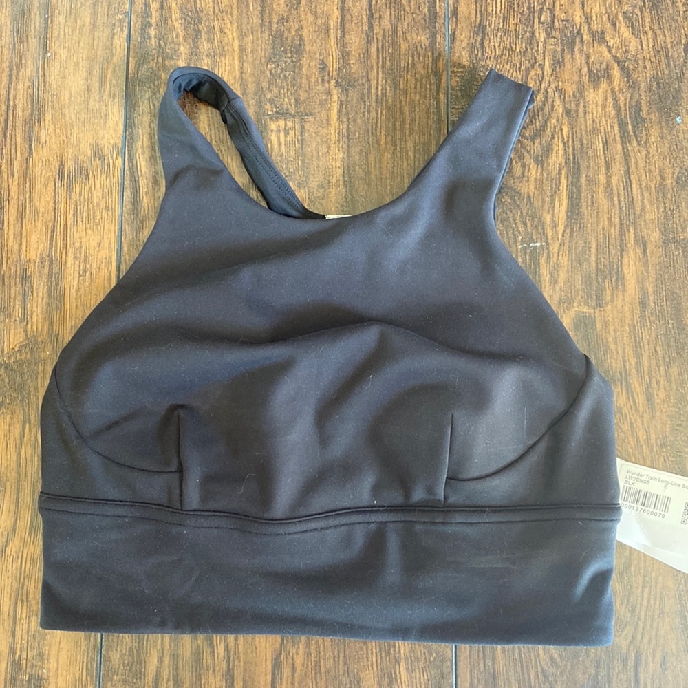 Lululemon Sports Bra - NWT - Black, Size 6, C/D cup